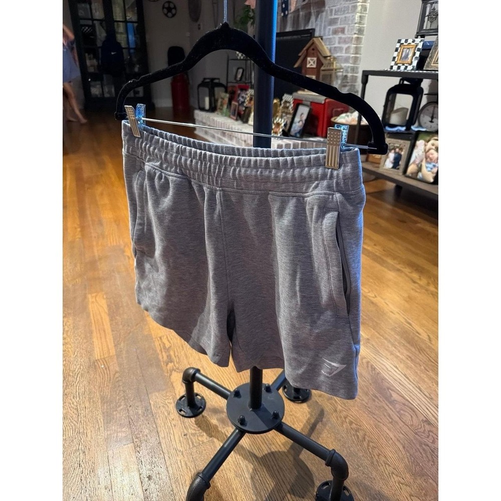 Gymshark Training Shorts light grey shorts women's medium inseam 5